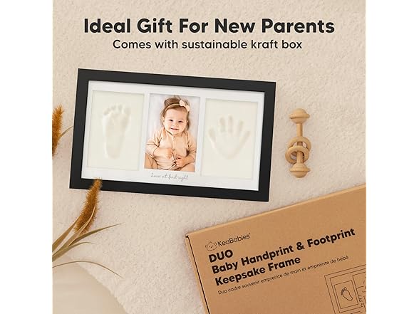 KeaBabies Baby Hand and Footprint Kit