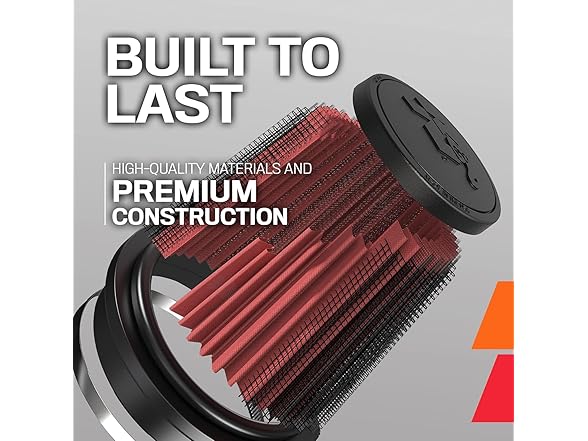 K&N Universal Air Filter, 2.5"