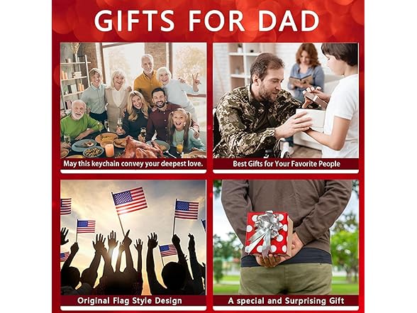 DuoDiner "To My Dad" Keychains