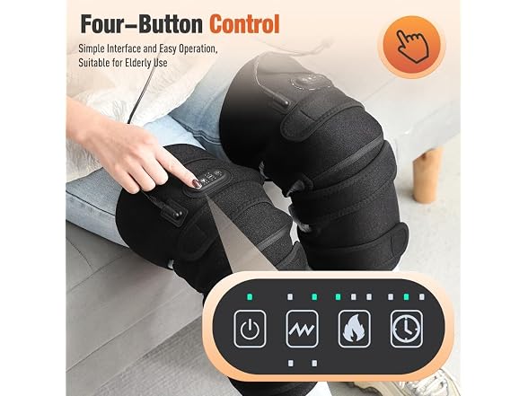 WoloyHeatie Knee Massager with Heat