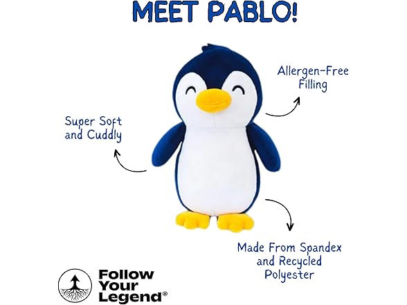 Follow Your Legend Penguin Plush