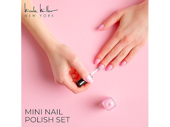 Nicole Miller Mini Nail Polish Set