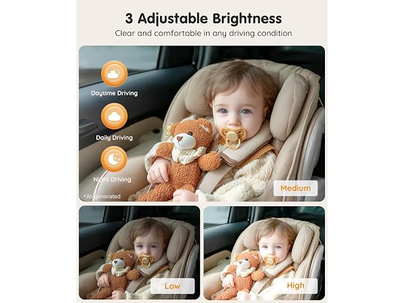 Babyvue Babyvue BV3PRO Baby Car Camera