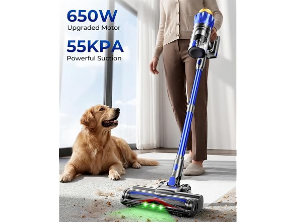 Cordless Vacuum Cleaner, 650W