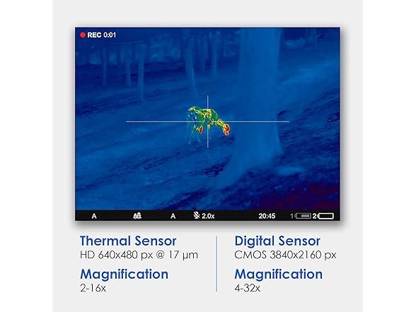 Pulsar Thermion DXP55 Thermal Riflescope