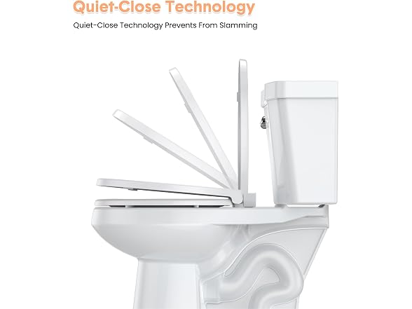 Garvee Toilet Seat Cover Elongated Toilet Seat