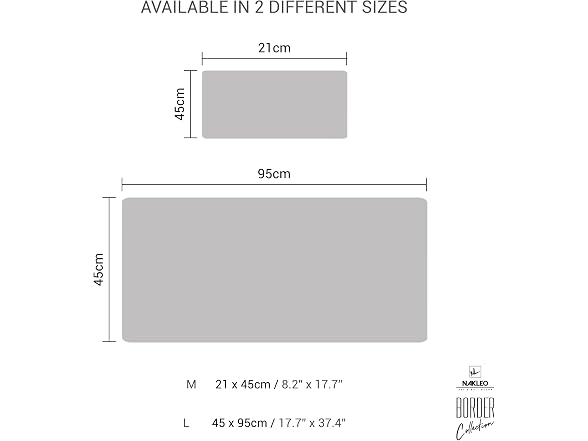 NAKLEO Border Wall Stencil 8,3”x17,7”,