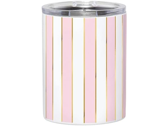 Pink White Stripe