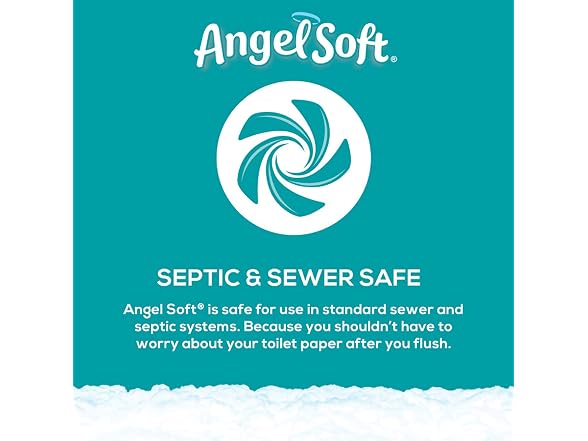 Angel Soft, Toilet Paper, Double Rolls, 12 Ct