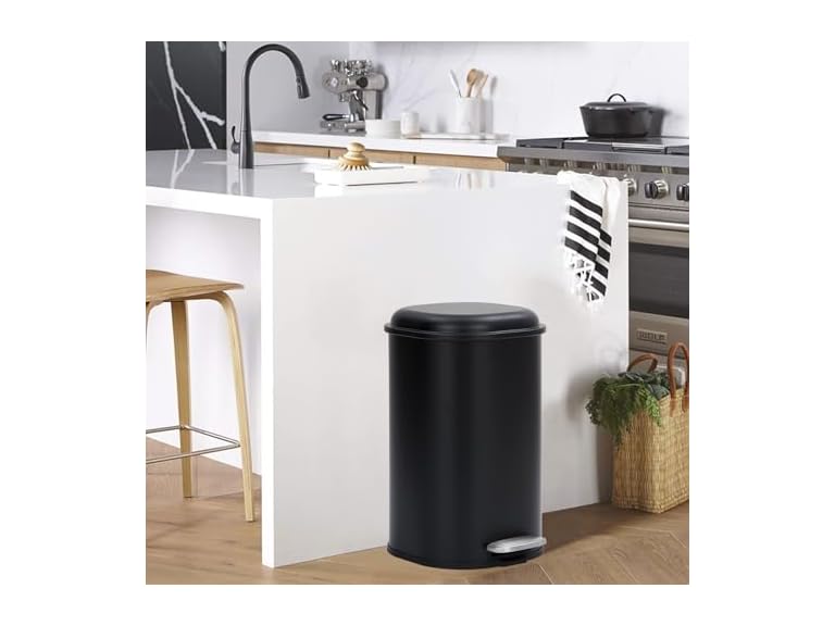Outlane Gallon Stainless Steel Trash Can Pedal