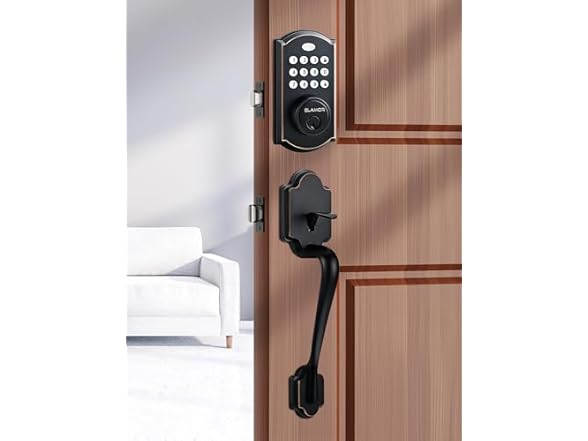 ELAMOR M19 SET ORB Keyless Lock Set w/Handle Oil 