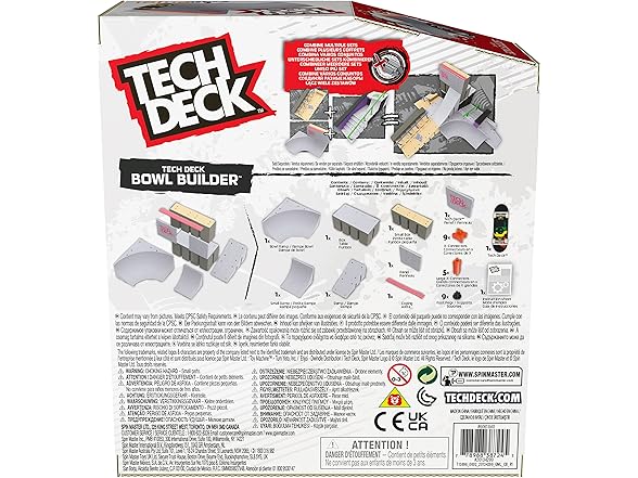 Tech Deck Bowl Builder Creator Set