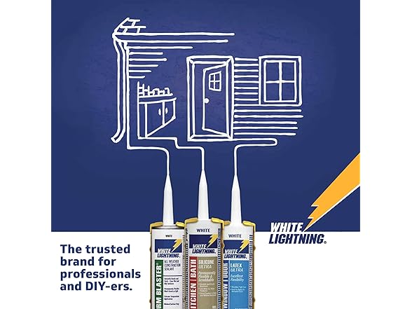 White Lightning WL30060 3006 Siliconized Acrylic Latex