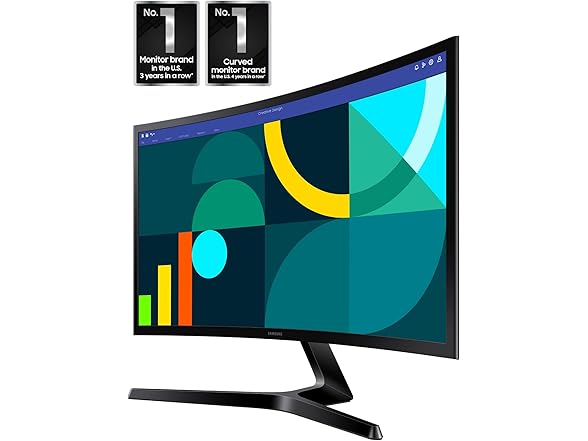 Samsung 24" FHD Curved Monitor | LS24D366GANXZA