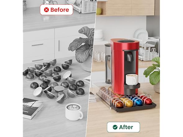 Storage Drawer for Nespresso Vertuo