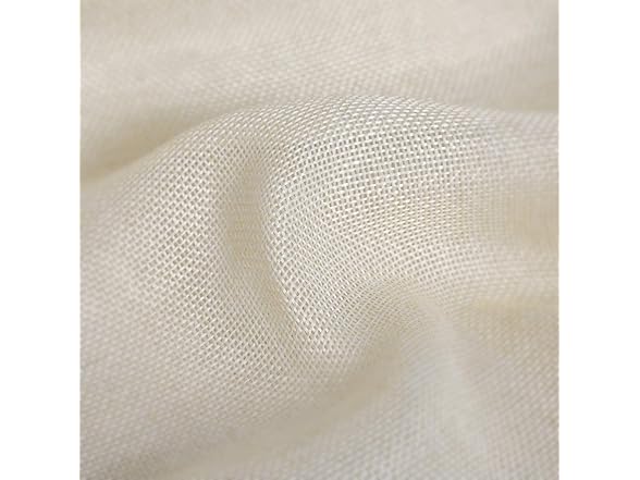 Burlap Table Runner White 