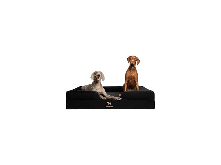 NOAH & PAW SO-DE-BLK-XXL XXL NOAH & PAW Dog Bed - Sofa 