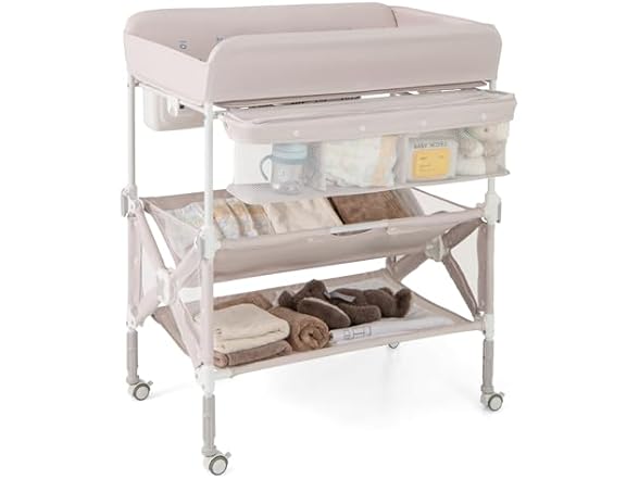 BABY JOY Portable Baby Changing Table