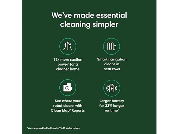 iRobot Roomba Essential Robot Vacuum
