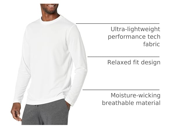 Amazon Essentials Men Performance Tech T-shirt