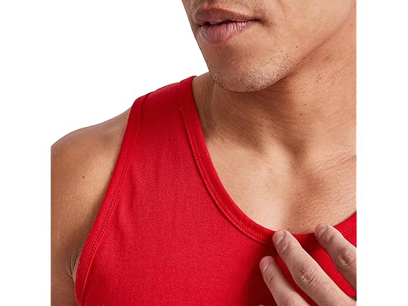 Hanes Mens Tank Top Pack White (S)