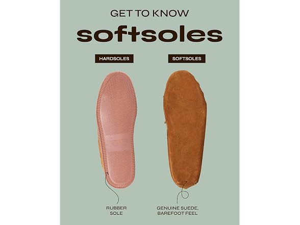 Minnetonka Men's Pile Lined Hardsole