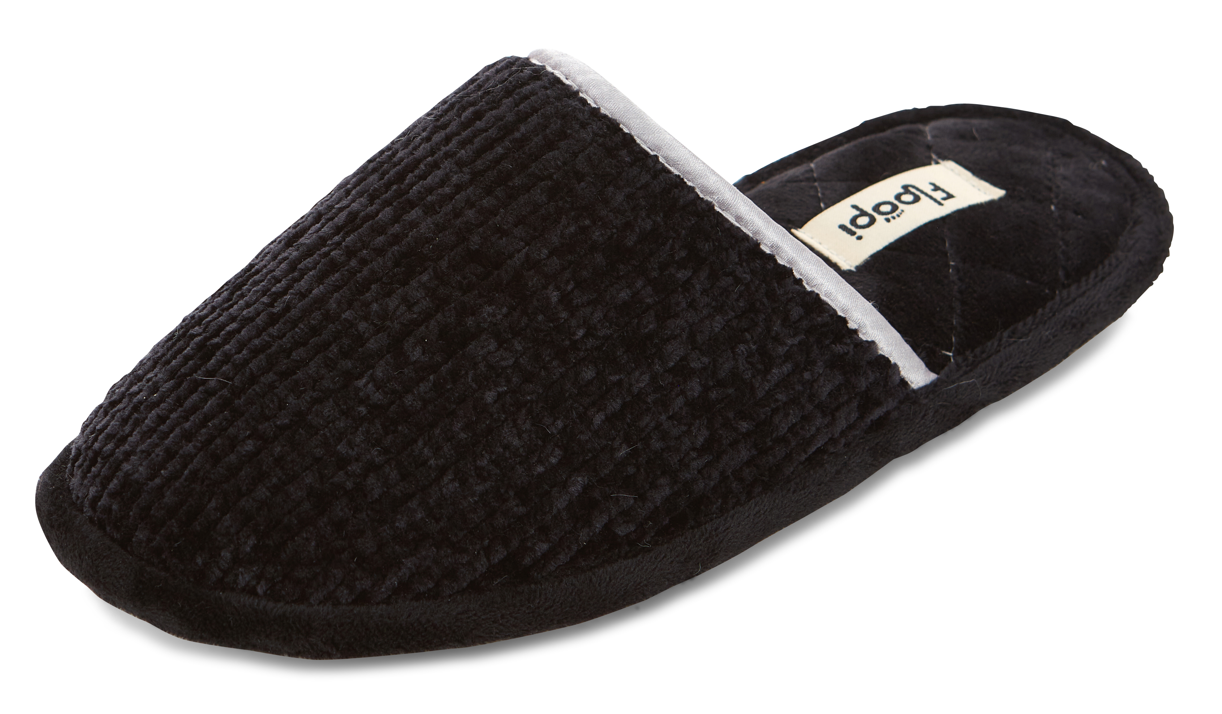 Floopi Womens Victoria Chenille Scuff Slippers - Gallery 23