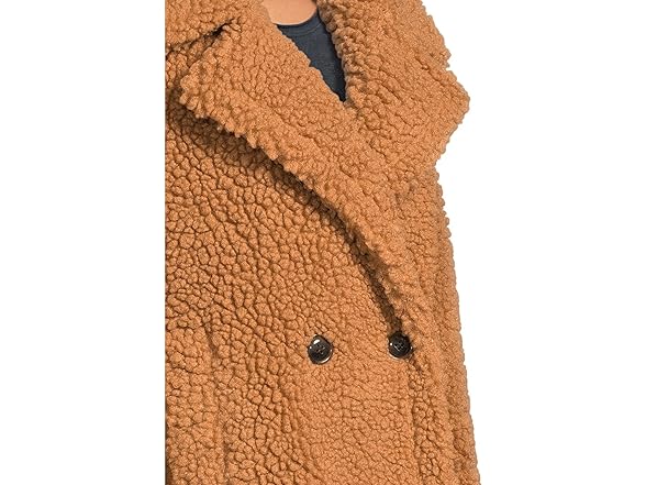UGG Womens Gertrude Short Teddy Coat