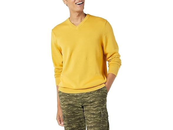 Amazon Essentials Men V-neck Sweater