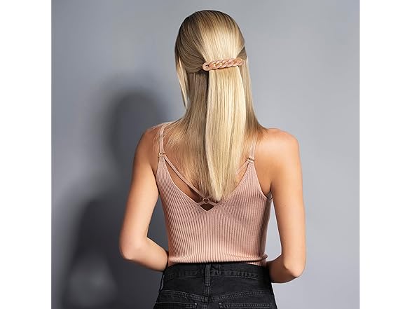 The Hair Edit Marble Link Baguette
