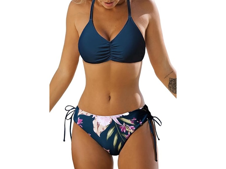 CUPSHE Two Piece Laced Swimsuit