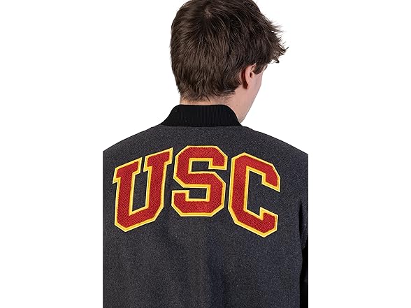 Ultra Game Men's NCAA Varisty Jacket (S)