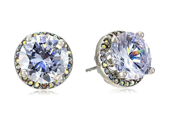Betsey Johnson Women's Crystal Stud Earrings