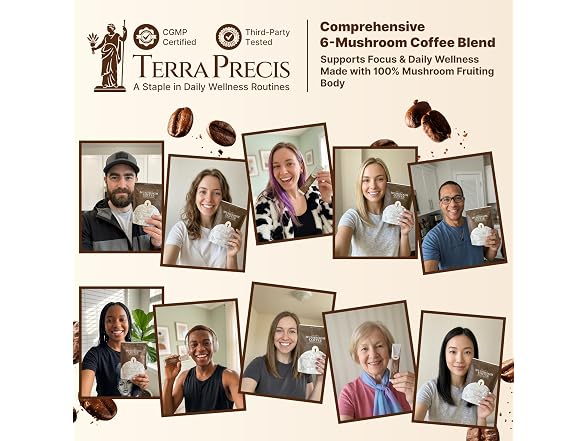 TerraPrecis Instant Mushroom Coffee