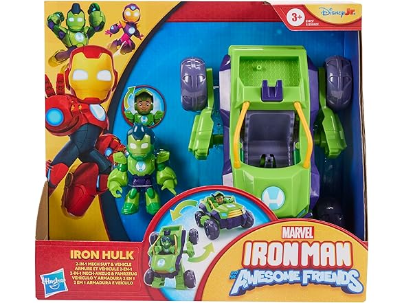 Marvel 2-in-1 Mech Suit & Vehicle