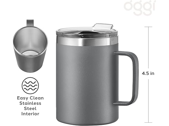 OGGI ThermoMug Stainless Steel Insulated Mug Tropical