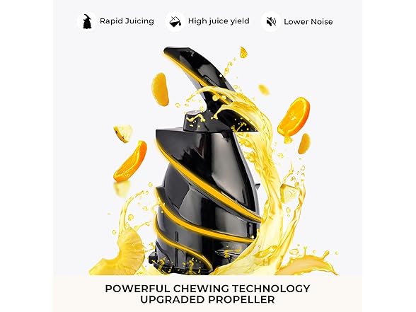 SUSTEAS Whole Fruit Cold Press Juicer