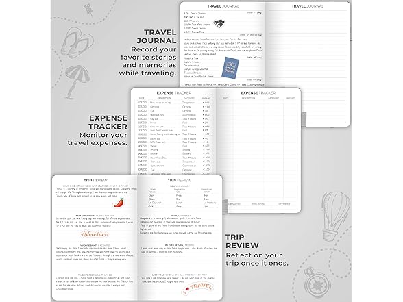 Travel Journal & Trip Organizer