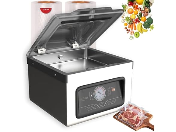 NutriChef 350W Chamber Vacuum Sealer