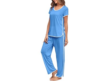 $6.99, Was $39.99, 82% Off! Fkeep Women Pajamas Set Women Two-Piece Sleepwear dealfomo
