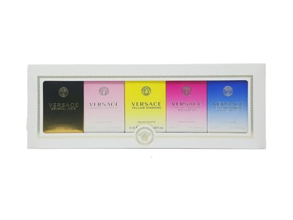 Versace Women's Fragrance Collection 5 Piece Set