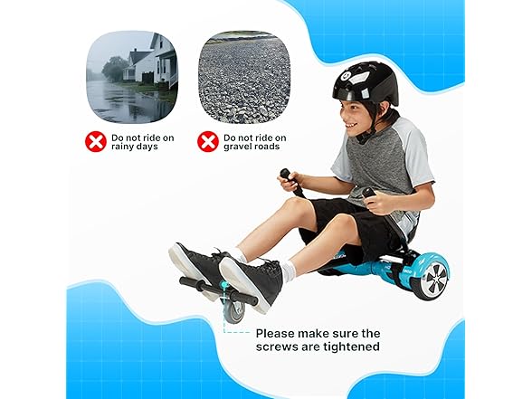 Gotrax HoverflyKart Seat Attachment Accessory