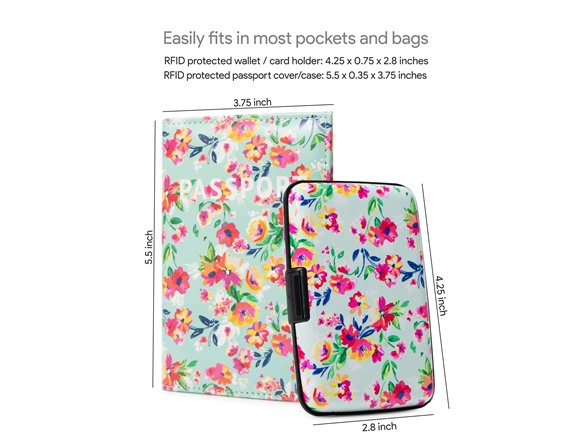 RFID Wallet & Passport Cover Set