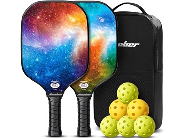 $11.99, Was $29.99, 60% Off! Hicober Pickleball Paddles Set of 2 dealfomo