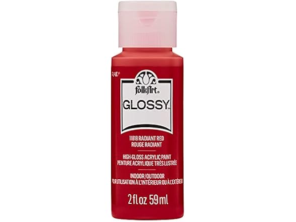 FolkArt, Radiant Red Asst 2 fl oz / 59ml