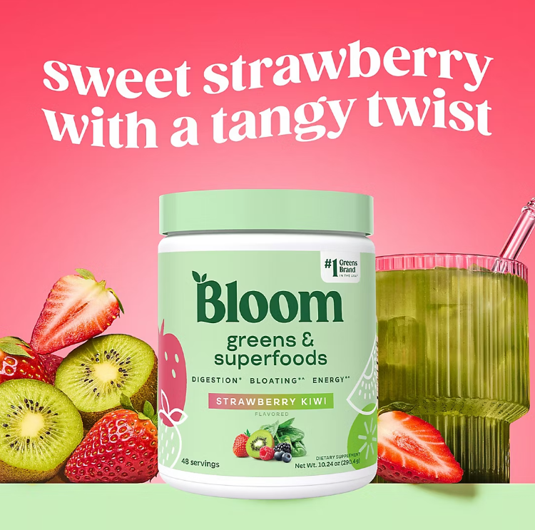 48 Servings Bloom Nutrition Strawberry Kiwi - Gallery 15