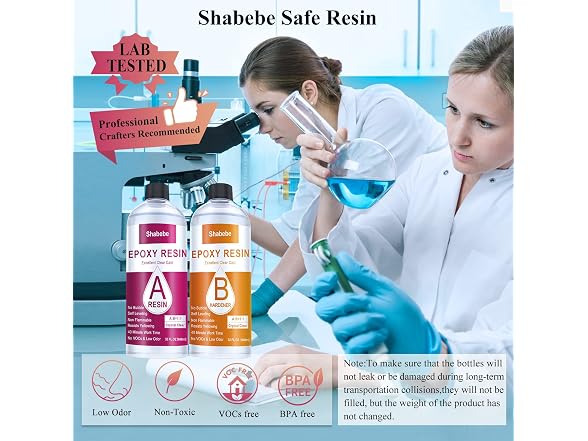 Shabebe Epoxy Resin, 64OZ