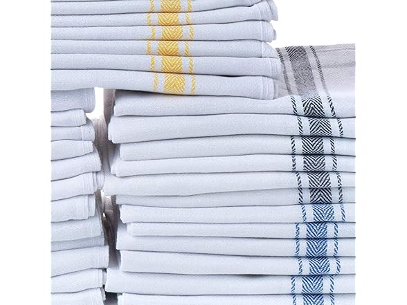 SIMPLI-MAGIC Kitchen Towels, (Pack of 15)