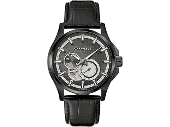 Caravelle by Bulova Men's Automatic Black Watch