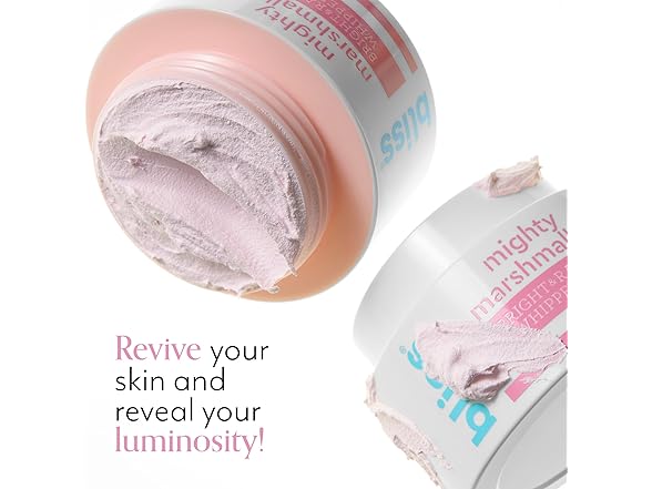 Bliss Mighty Marshmallow + Vitamin C Whipped Mask